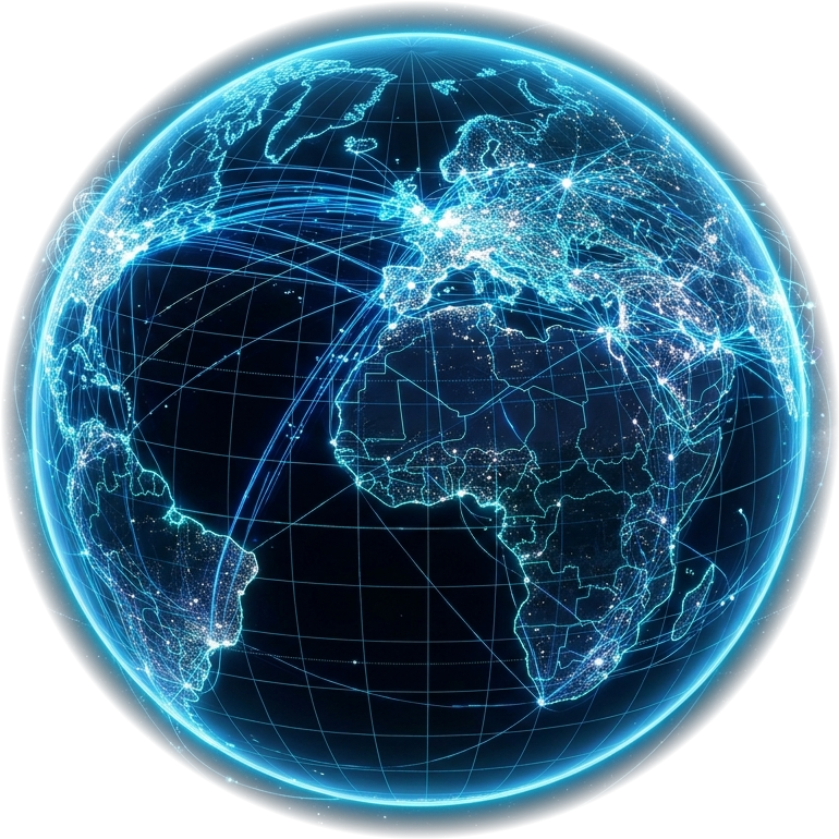 Global Network Globe