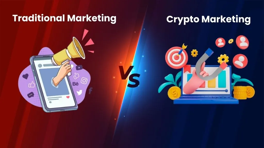 Crypto Marketing vs Traditional Marketing: Key Differences Explained