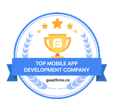 Top Mobile app development company by Goodfirms